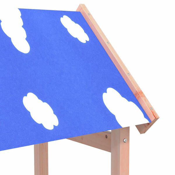 vidaXL Leget&aring;rn Brun 52,5 x 46,5 x 195 cm Massiv Douglas tr&aelig;