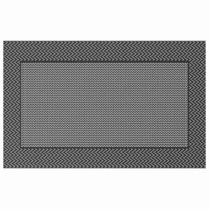 vidaXL Udend&oslash;rs t&aelig;ppe ARAKIL Sort og gr&aring; 400 x 250 cm 50% Polypropylen