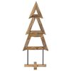 vidaXL Juletr&aelig; Brun 149,5 cm Massivt teaktr&aelig;