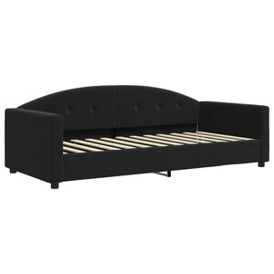 vidaXL daybed 90x200 cm velour sort