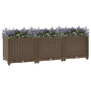 vidaXL h&oslash;jbed 120x40x38 cm polypropylen