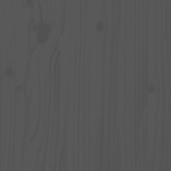 vidaXL sengeg&aelig;rde 206x4x100 cm massivt fyrretr&aelig; gr&aring;