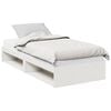 vidaXL daybed med madras 90x190 cm massivt fyrretr&aelig; hvid