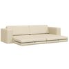 vidaXL Sovesofa 200cm Creme Stof