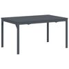vidaXL Udend&oslash;rs middagsbord Foldbar Antracit 210 x 90 x 73 cm St&aring;l