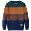 vidaXL Sweater til b&oslash;rn str. 92 strikket flerfarvet