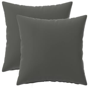 vidaXL Pudebetr&aelig;k 2 pcs HEERLEN Antracit 30 x 30 cm Polyester