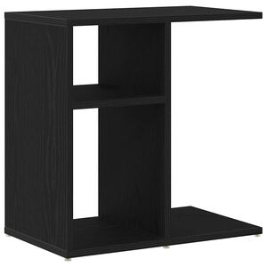 vidaXL Sidebord Sort eg 50 x 30 x 50 cm Konstrueret tr&aelig;