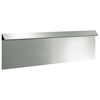 vidaXL Sneglehegn 16 stk. 100 x 3,5 x 25 cm Galvaniseret st&aring;l S&oslash;lv