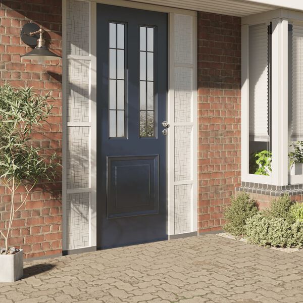 vidaXL vinduesfolie 90x500 cm PVC stjernem&oslash;nster matteret