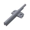 vidaXL Bl&oslash;d luk damper 12 pcs Gr&aring; 125 x 47 x 15 mm PP