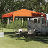 vidaXL Canopy Tent Orange 290 x 290 x 251 cm Stof