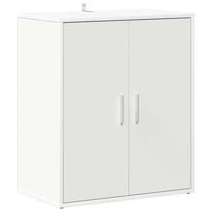 vidaXL skoskab 60x35x70 cm konstrueret tr&aelig; hvid