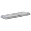 vidaXL hynde til pallesofa 120x40x7 cm bomuld gr&aring;