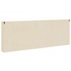 vidaXL V&aelig;gdisplaykasse Beige 100 x 8,5 x 36 cm Konstrueret tr&aelig;