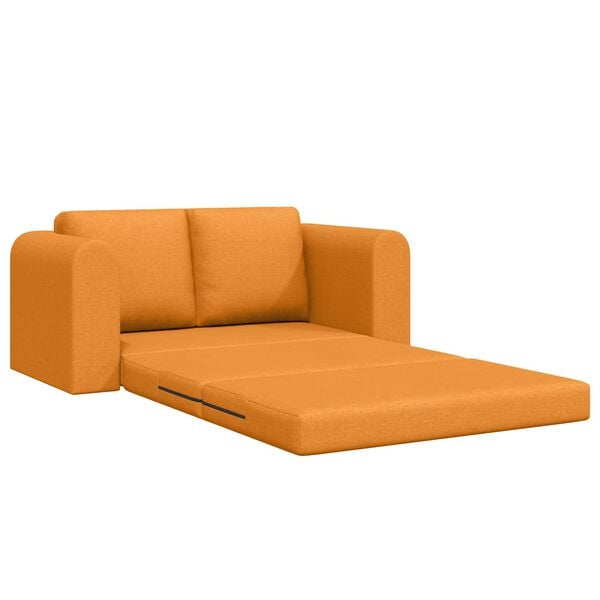 vidaXL Sovesofa 60cm M&oslash;rk Gul Stof