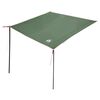 vidaXL Vandafvisende Tarp personer 240 x 300 cm Vandt&aelig;t Gr&oslash;n taft