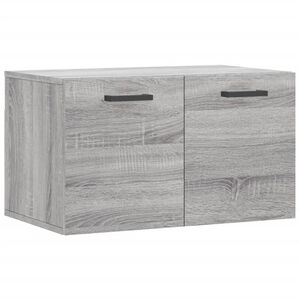 vidaXL v&aelig;gskab 60x36,5x35 cm konstrueret tr&aelig; gr&aring; sonoma-eg