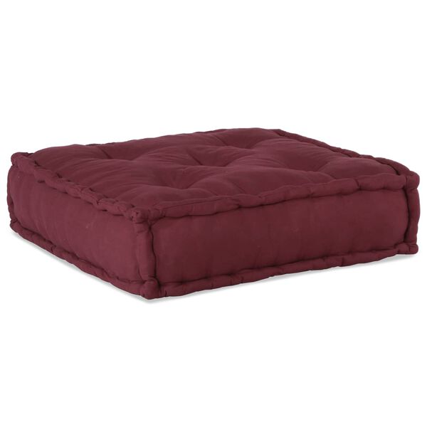 vidaXL Modulsofa 3 pcs Bordeaux Stof