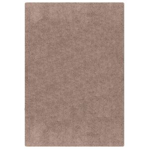 vidaXL Anti-slip Shaggy t&aelig;ppe Brun 80 x 150 cm PP