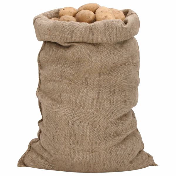 vidaXL jutesække 30 stk. 60x105 cm 100 % jute 340 g/m2