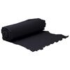 vidaXL ukrudtsdug 1x150 m polyesterfibre sort