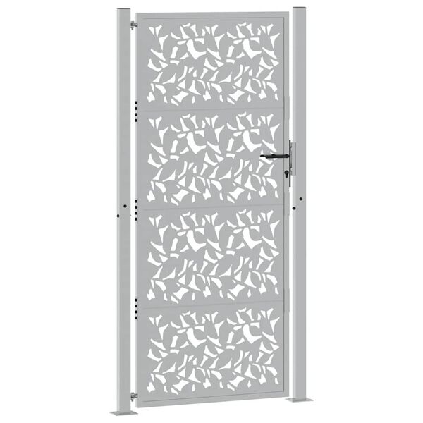 vidaXL havel&aring;ge 100x200 cm vejrbestandigt st&aring;lbladdesign