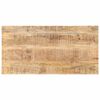 vidaXL bordplade 25-27 mm 100x60 cm massivt mangotr&aelig;