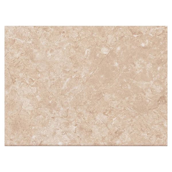 vidaXL k&oslash;kkenbordplade 80x60x2,8 cm sp&aring;nplade marmortekstur beige