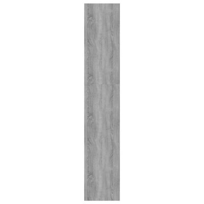 vidaXL bogreol/rumdeler 60x30x166 cm konstrueret træ grå sonoma-eg