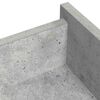 vidaXL Kl&aelig;bende Skrue Cover 2 pcs Beton Gr&aring; &Oslash; 20 x 0,5 mm Coated Papir