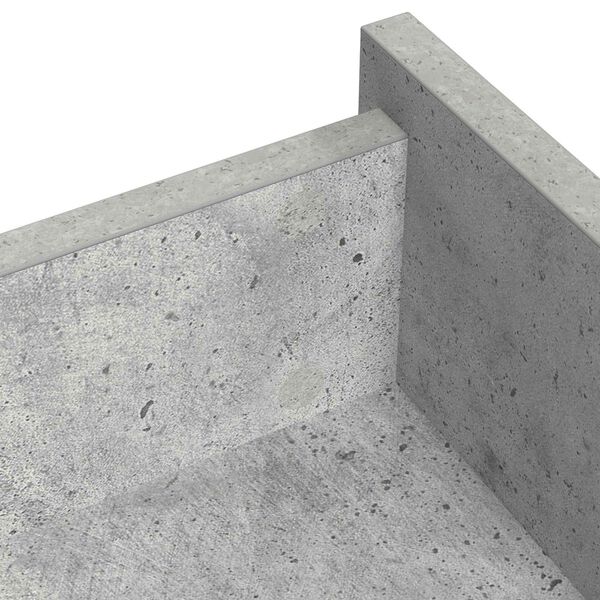 vidaXL Kl&aelig;bende Skrue Cover 2 pcs Beton Gr&aring; &Oslash; 20 x 0,5 mm Coated Papir