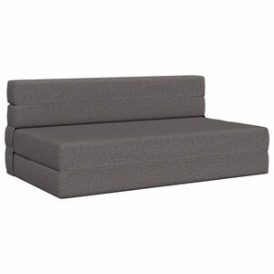 vidaXL Samlebar Sofa Seng Lysegr&aring; 152 x 86,5 x 60 cm Stof