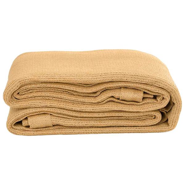 vidaXL teltt&aelig;ppe 300x600 cm HDPE sandfarvet