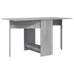 vidaXL Spisebord 138 x 70 x 73,5 cm Konstrueret tr&aelig; Gr&aring; Sonoma