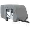 vidaXL overtr&aelig;k til campingvogn 550x250x220 cm ikke-v&aelig;vet stof gr&aring;