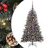 vidaXL Kunstigt juletr&aelig; med stativ Gr&oslash;n 120 cm PVC og plastik og st&aring;l