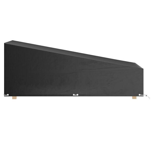 vidaXL overtræk til liggestole 2 stk. 205x75x40/70 cm polyethylen