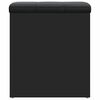 vidaXL opbevaringsb&aelig;nk 42x42x45 cm konstrueret tr&aelig; sort