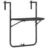 vidaXL h&aelig;ngende altanbord 60 x 64 x 83,5 cm plastik rattanlook brun