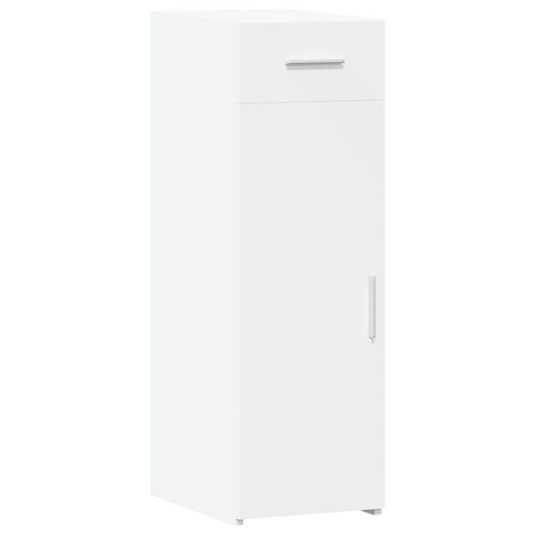 vidaXL reol 30x42,5x93 cm konstrueret tr&aelig; hvid