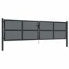 vidaXL havel&aring;ge antracitgr&aring; 400x125 cm st&aring;l