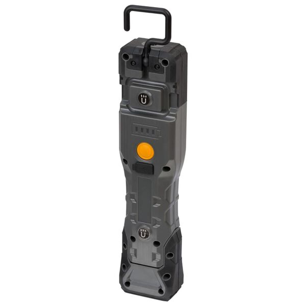 Brennenstuhl genopladelig LED-h&aring;ndlampe sort