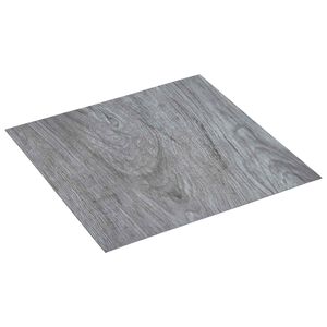 vidaXL Selvkl&aelig;bende Gulvplanker Brun og antracit 30,5 x 30,5 cm