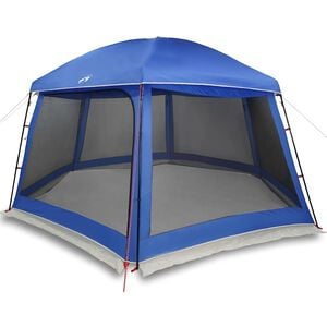 vidaXL pooltelt med aftagelig flue og netv&aelig;gge 512x458 cm azurbl&aring;