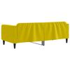 vidaXL daybed 90x200 cm velour gul