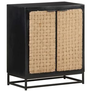 vidaXL sk&aelig;nk 60x35x70 cm massivt mangotr&aelig;