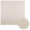 vidaXL gulvt&aelig;ppe ZIZUR 200x200 cm jute-look indend&oslash;rs og udend&oslash;rs