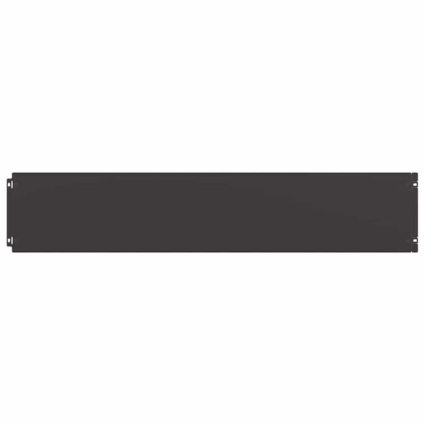 vidaXL pl&aelig;nekanter 10 stk. 20x103 cm koldvalset st&aring;l sort