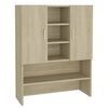 vidaXL badev&aelig;relsesskab 70,5x25,5x90 cm sonoma-eg